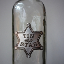 pewter labels, metal labels for wines